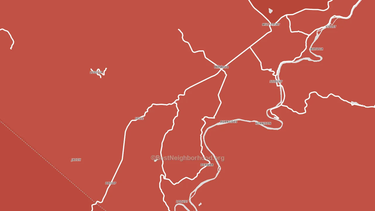24946, WV block-group political-lean map