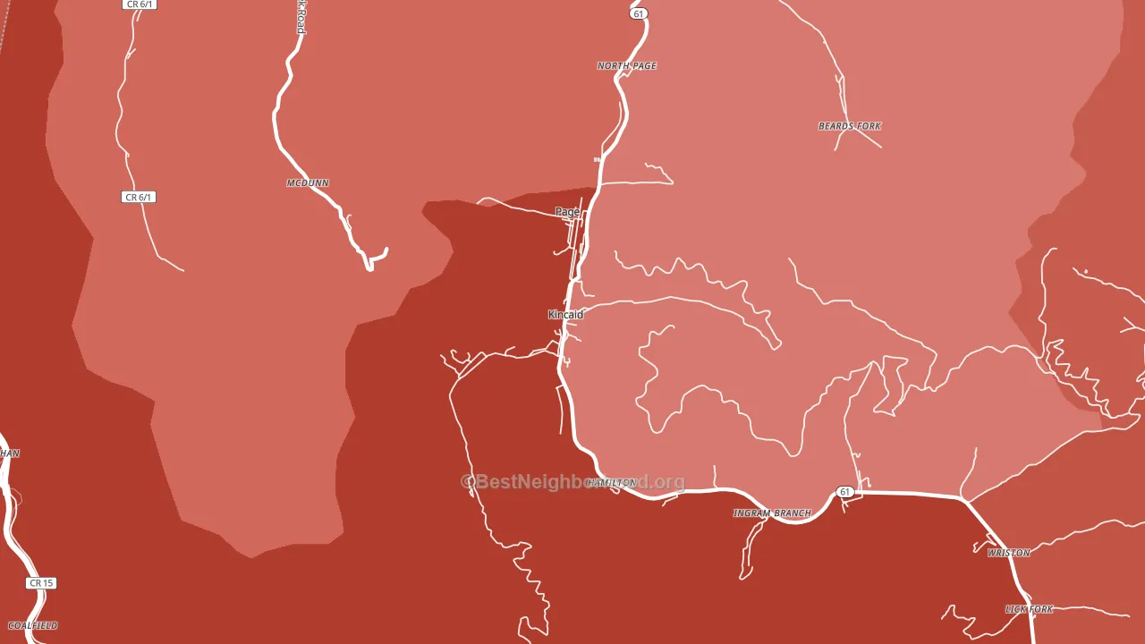 25119, WV block-group political-lean map