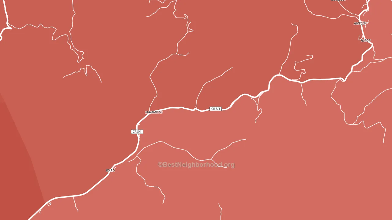 25132, WV block-group political-lean map