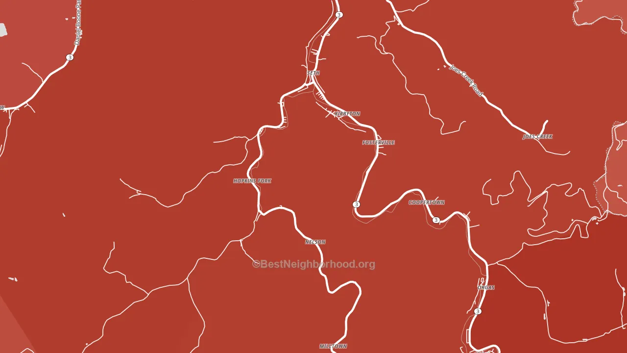 25181, WV block-group political-lean map