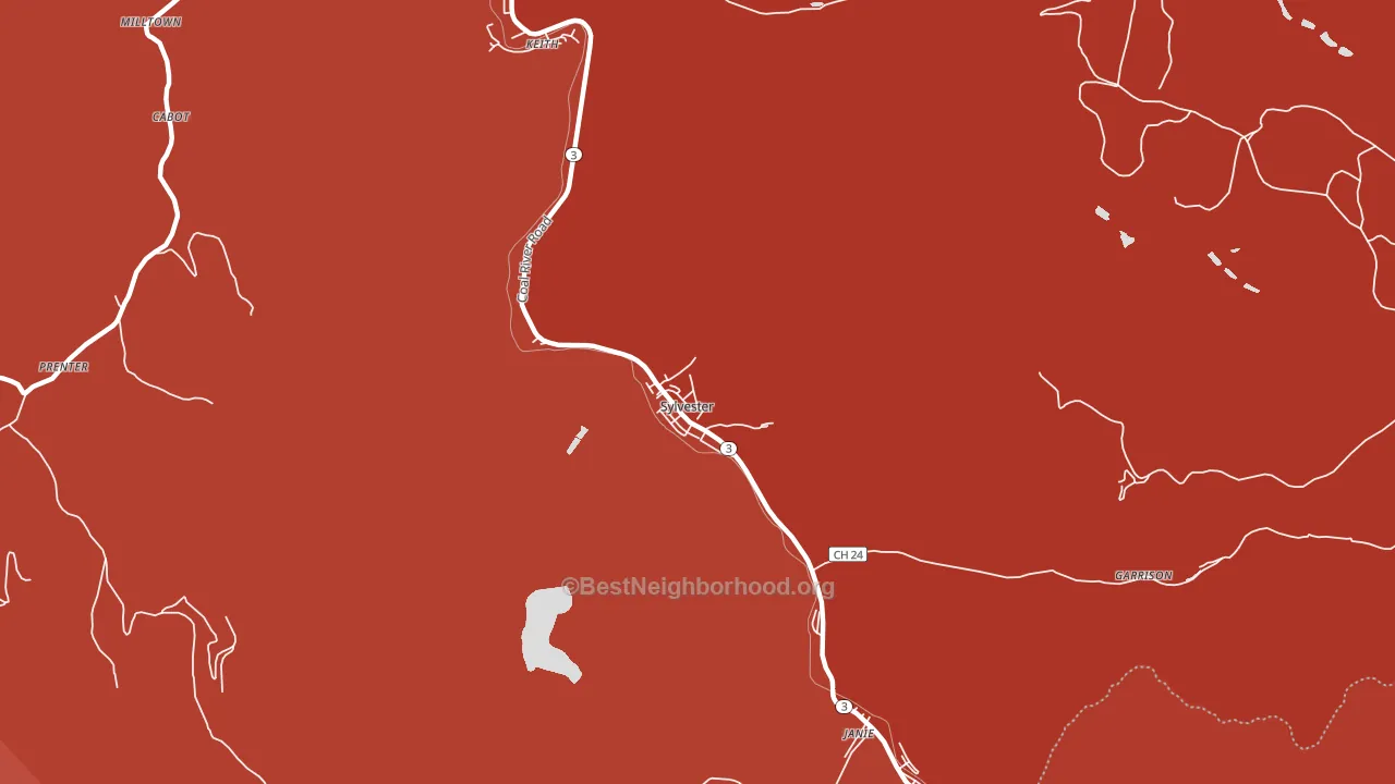 25193, WV block-group political-lean map