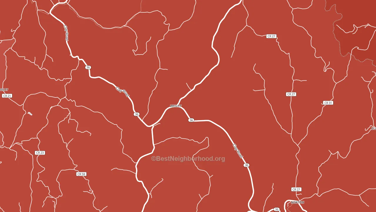25251, WV block-group political-lean map