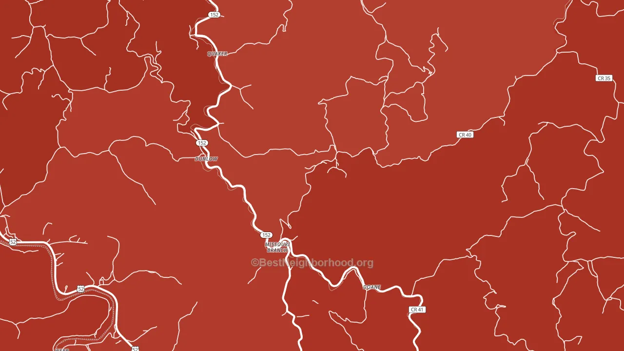 25511, WV block-group political-lean map