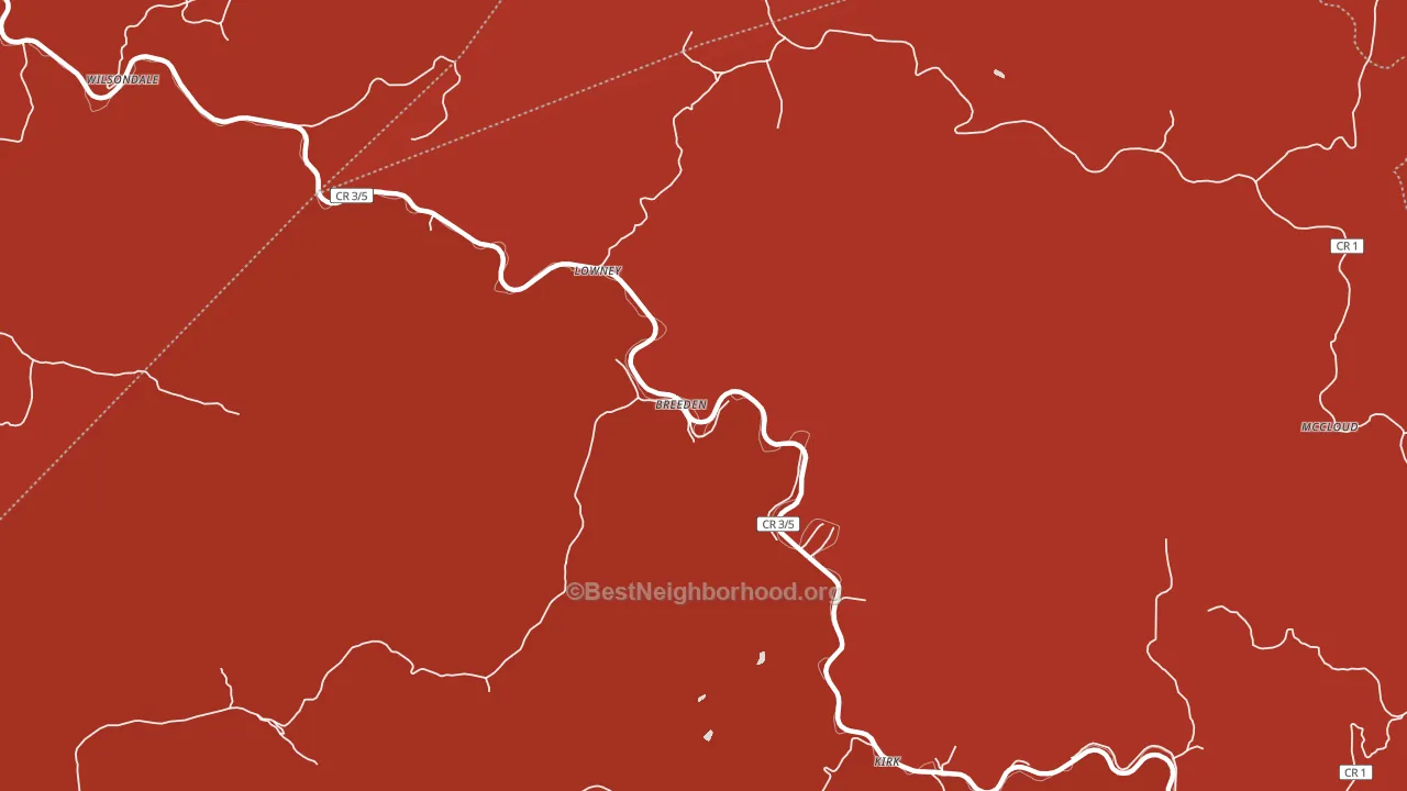 25666, WV block-group political-lean map