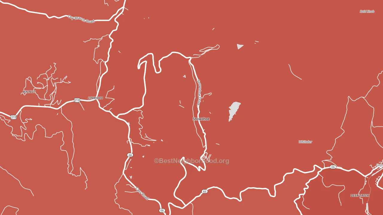 26209, WV block-group political-lean map