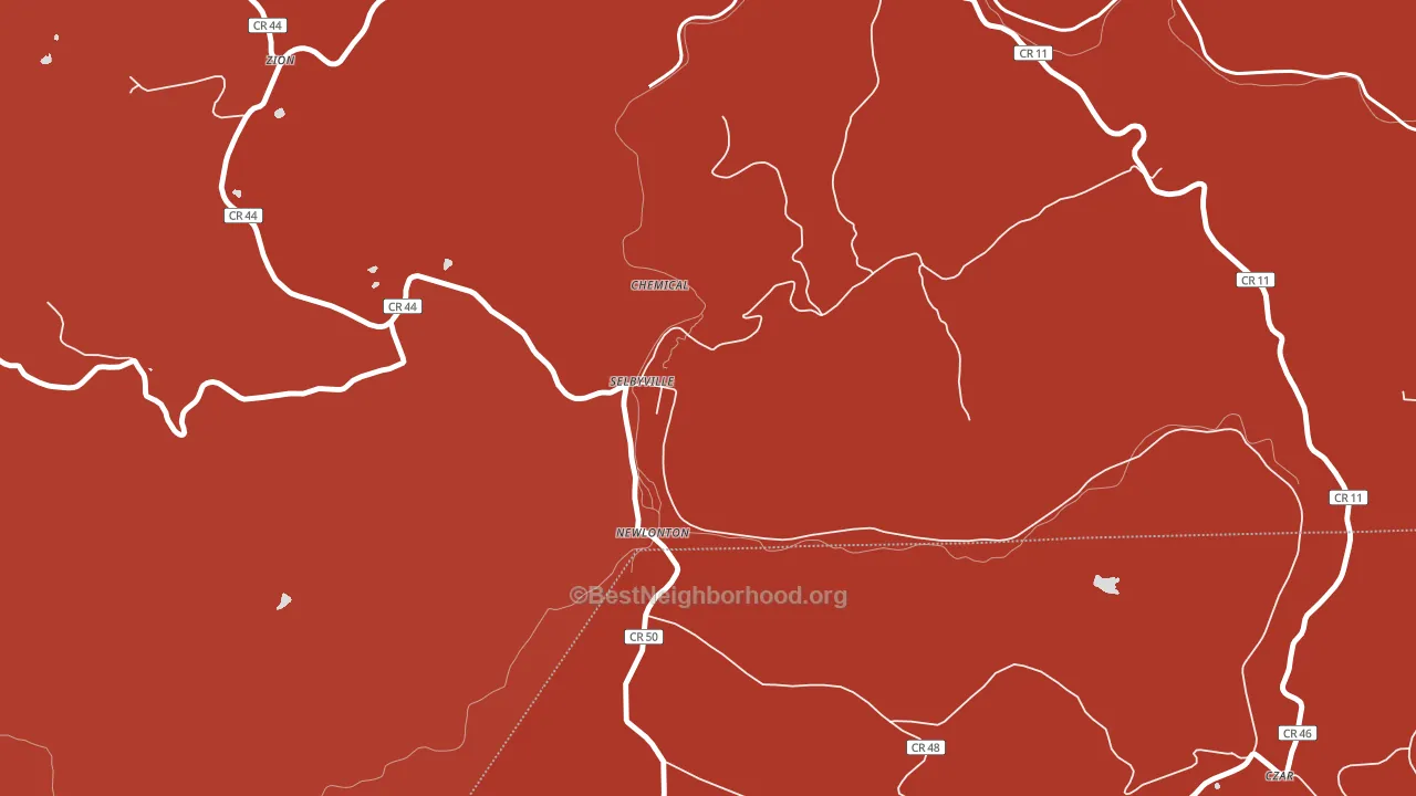 26236, WV block-group political-lean map