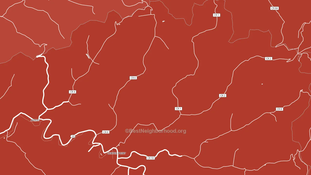 26339, WV block-group political-lean map
