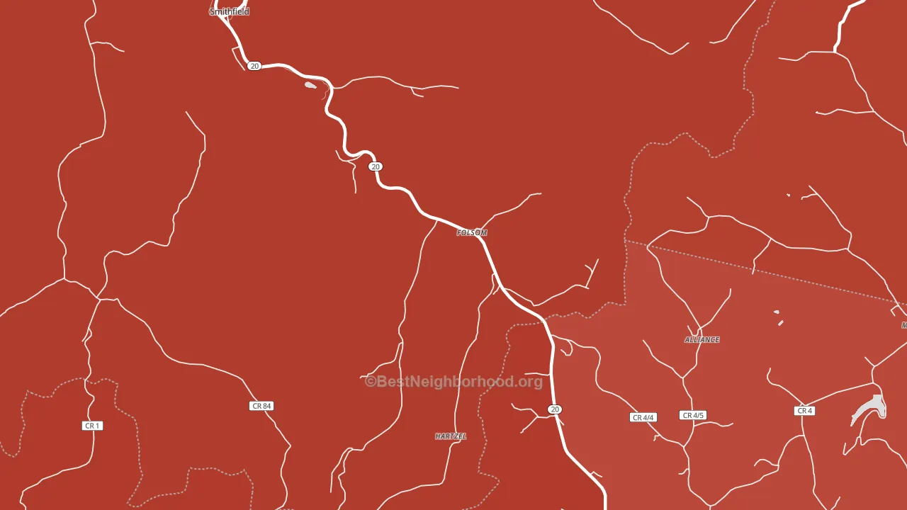 26348, WV block-group political-lean map