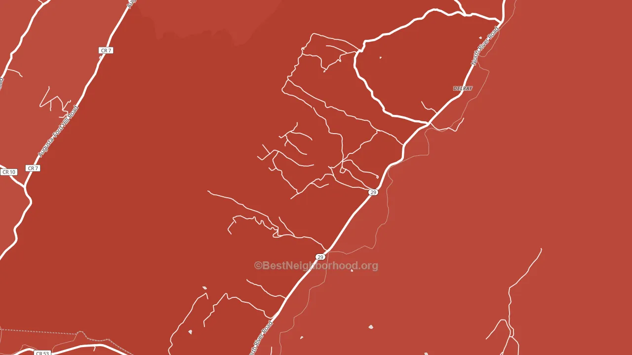 26714, WV block-group political-lean map