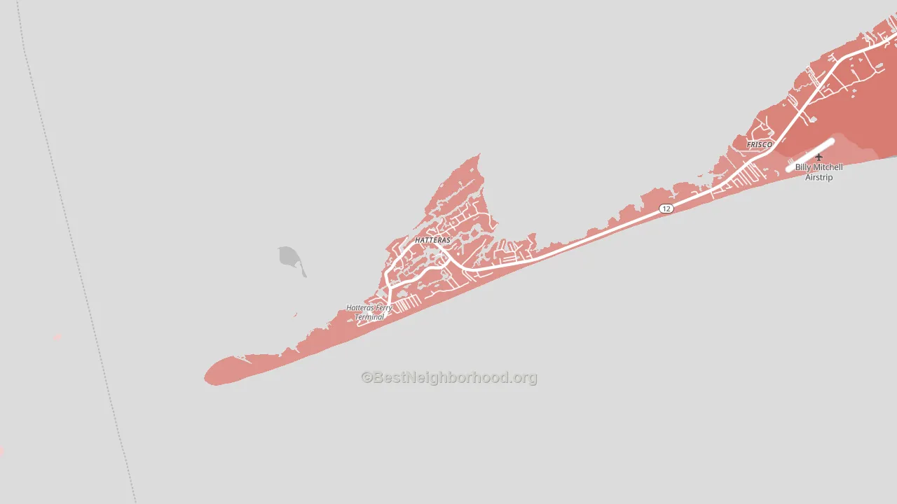 27943, NC block-group political-lean map