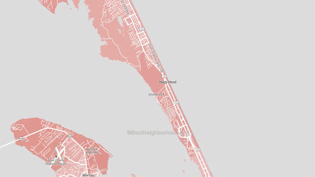 27959, NC block-group political-lean map