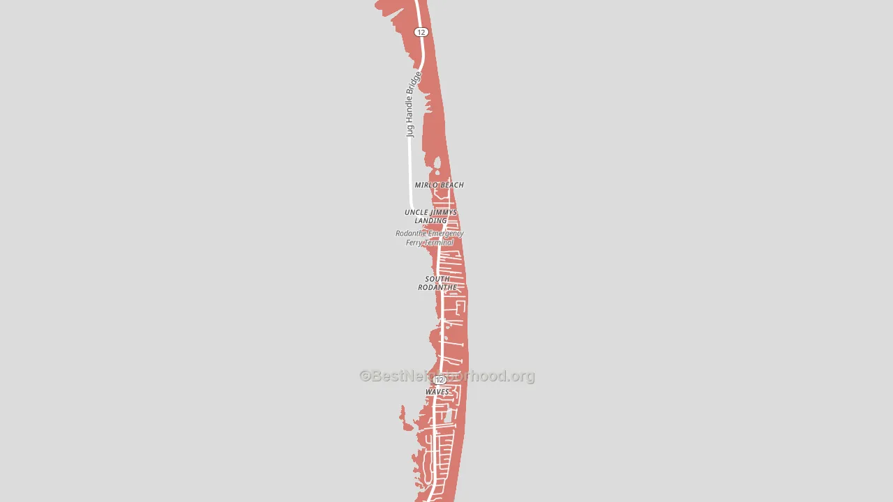27968, NC block-group political-lean map