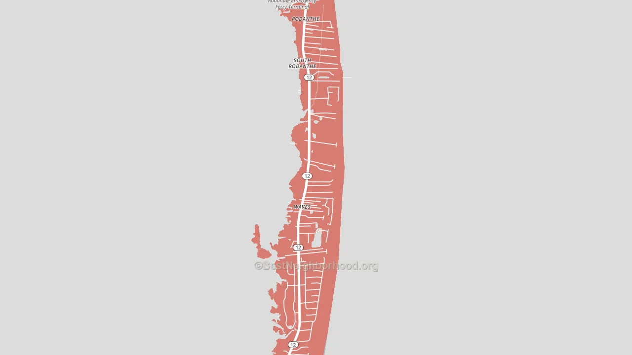 27982, NC block-group political-lean map