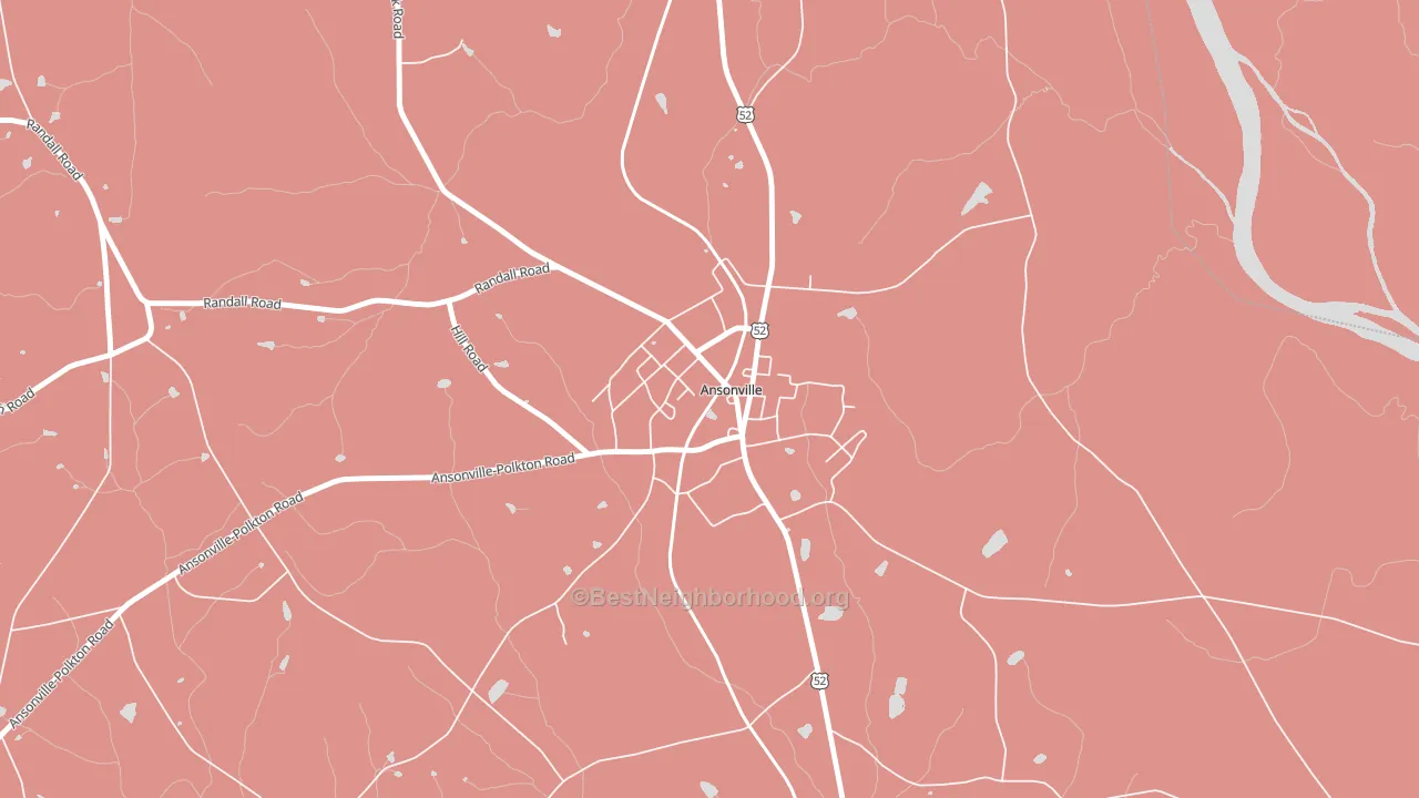 28007, NC block-group political-lean map