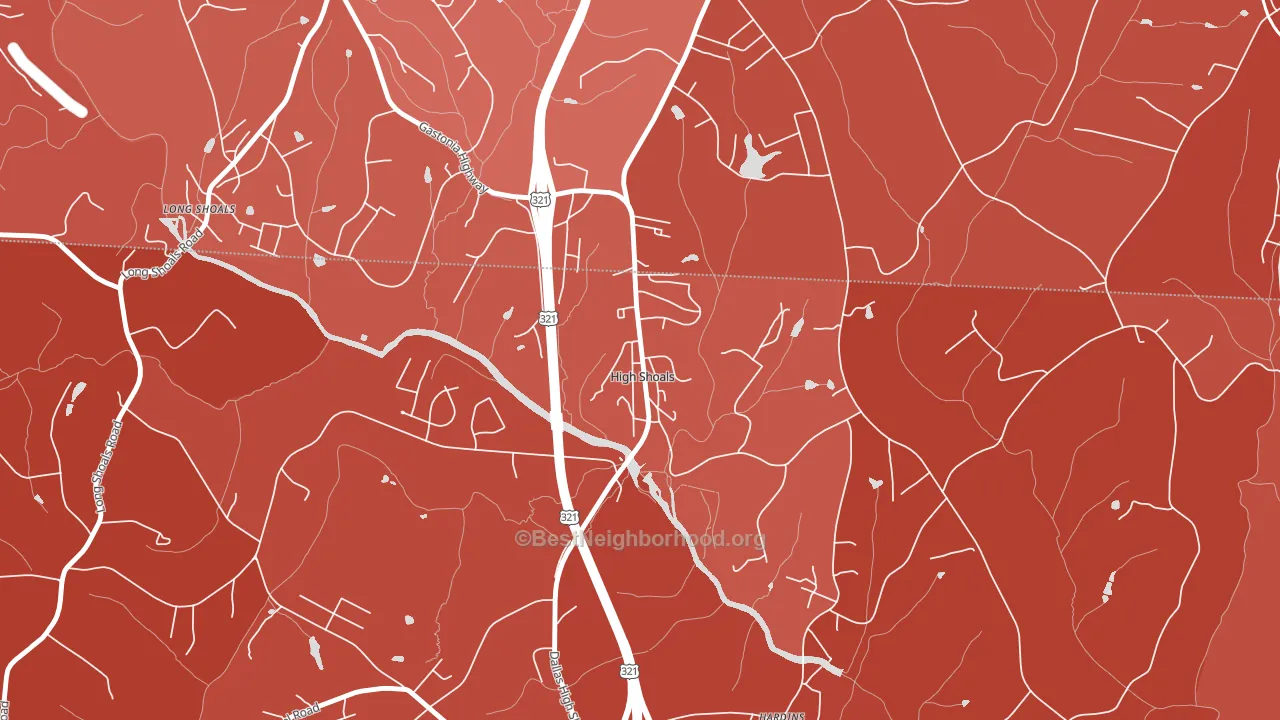 28077, NC block-group political-lean map