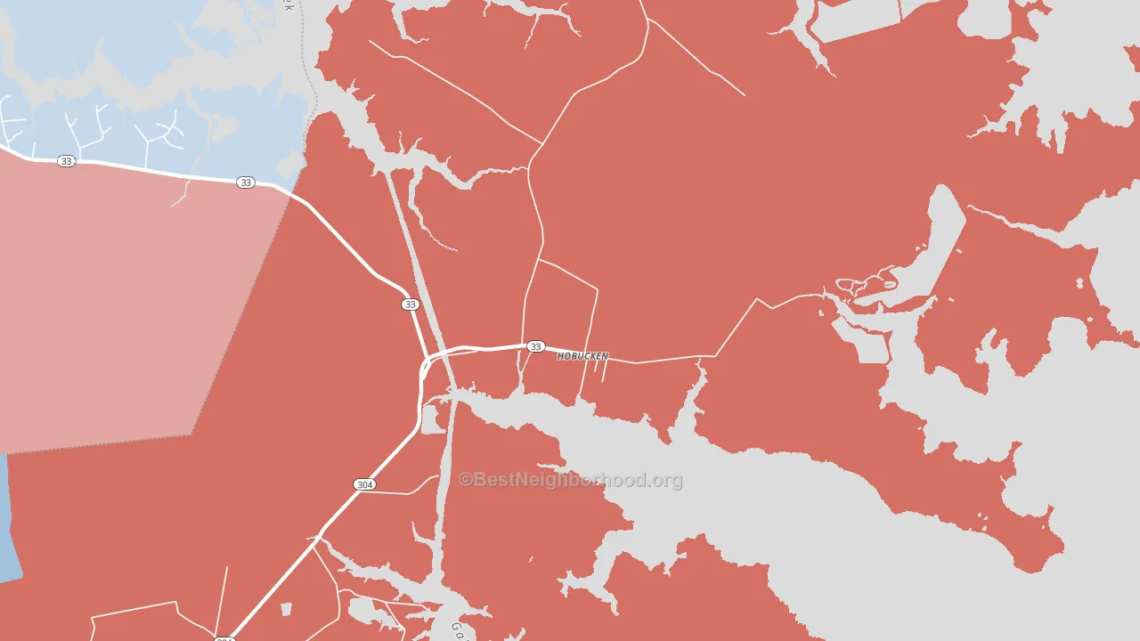 28537, NC block-group political-lean map