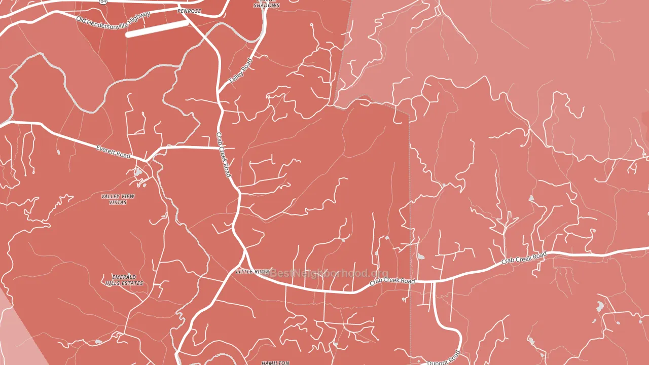 28766, NC block-group political-lean map