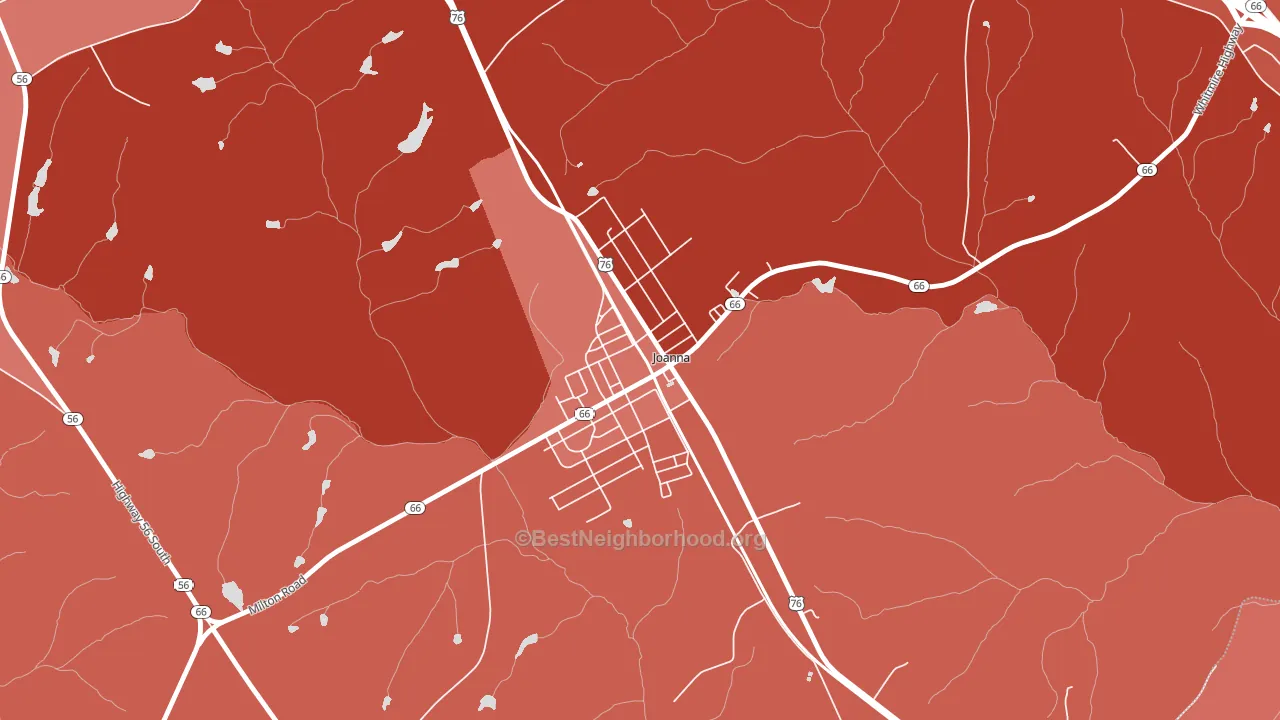 29351, SC block-group political-lean map