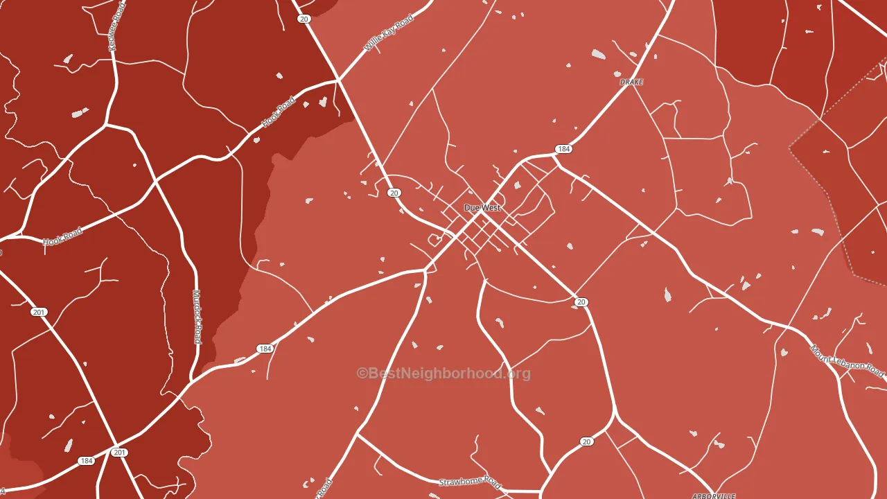 29639, SC block-group political-lean map
