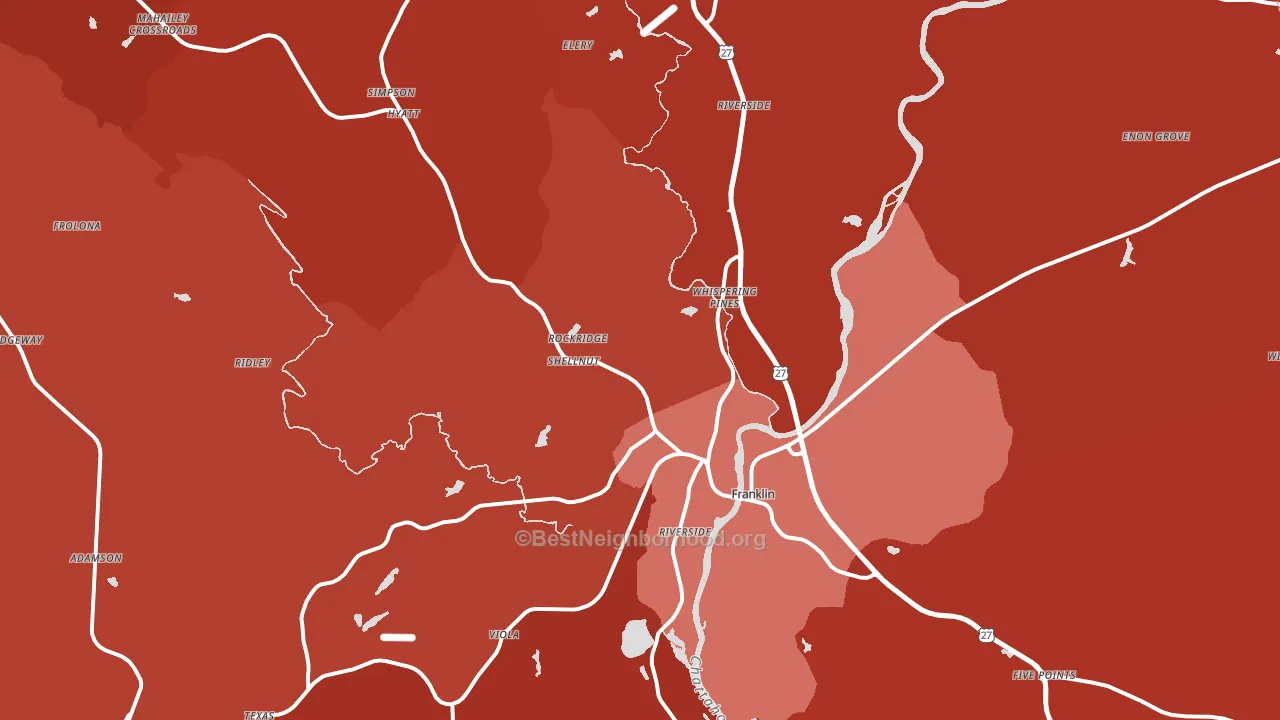 30217, GA block-group political-lean map
