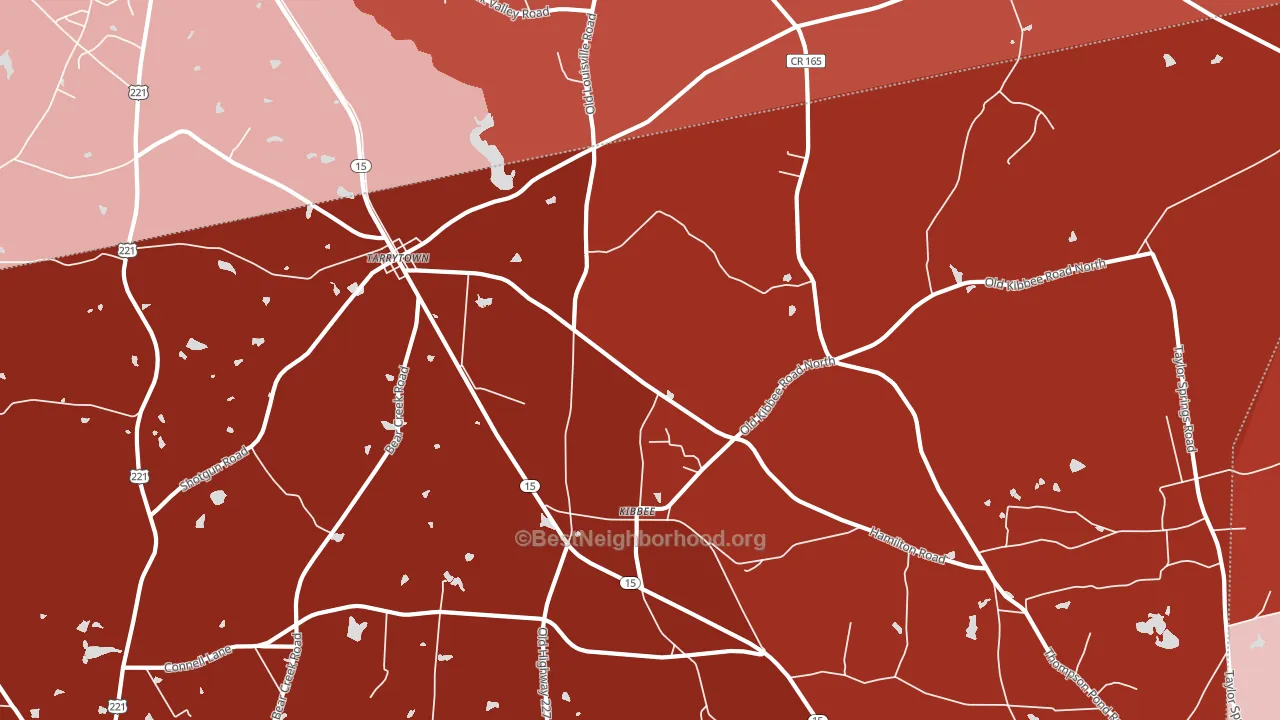 30470, GA block-group political-lean map