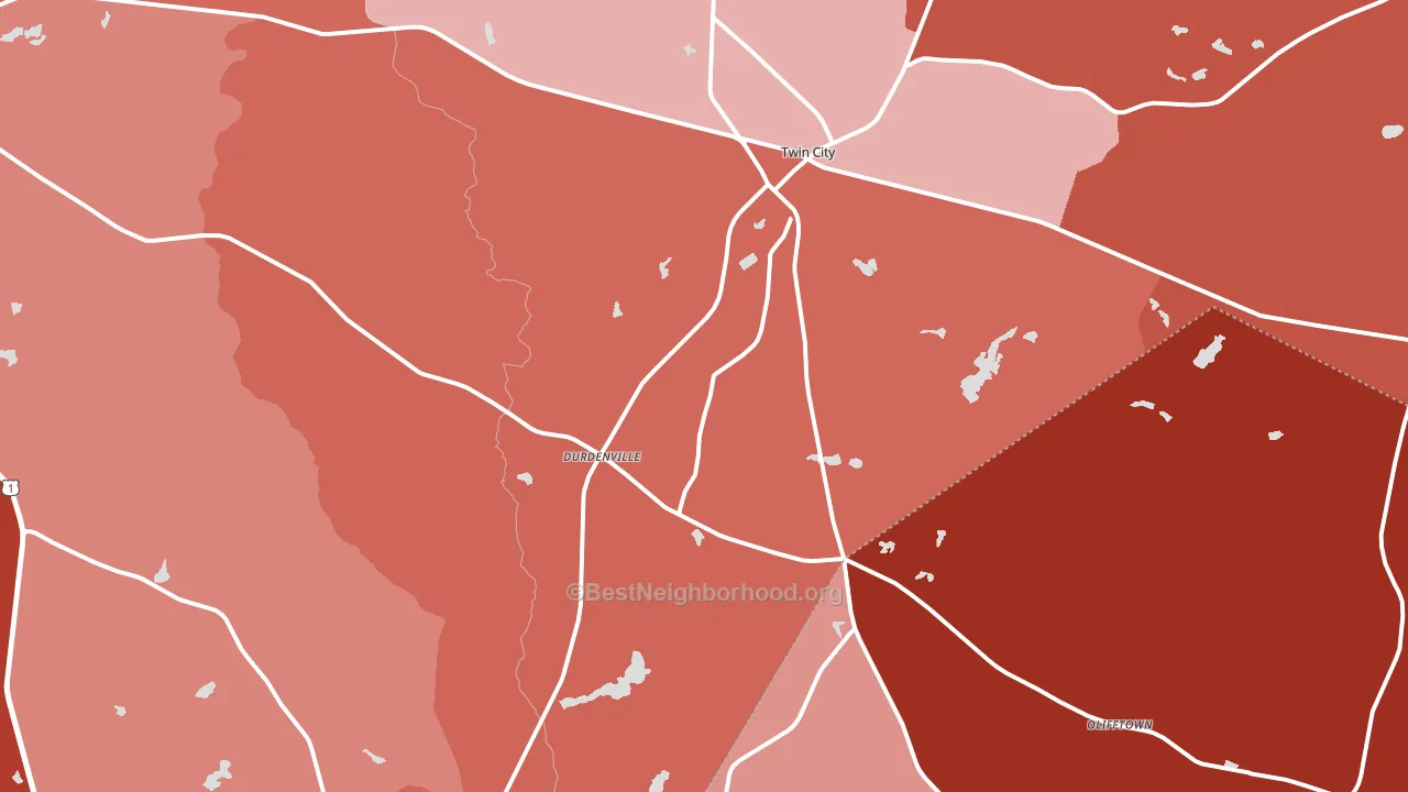 30471, GA block-group political-lean map