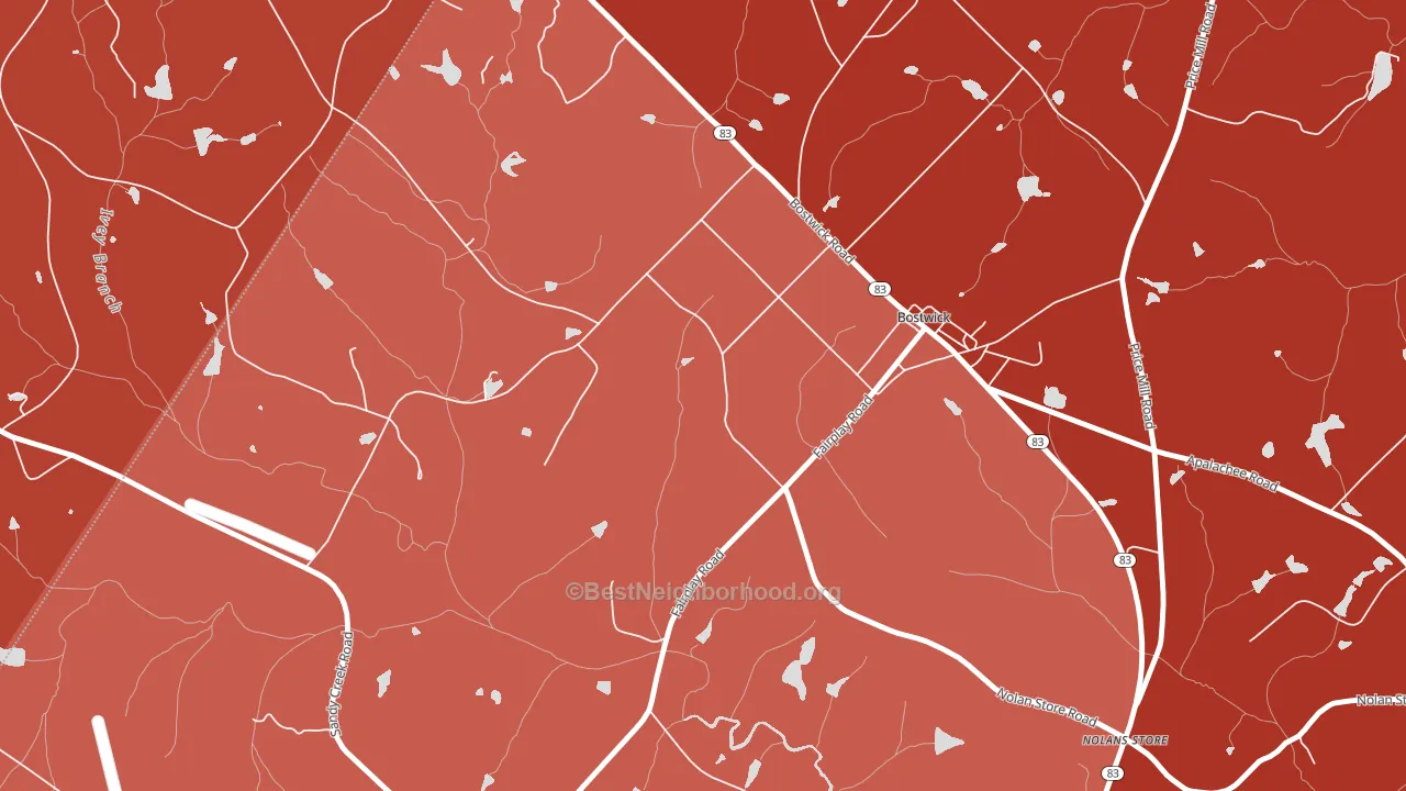 30623, GA block-group political-lean map
