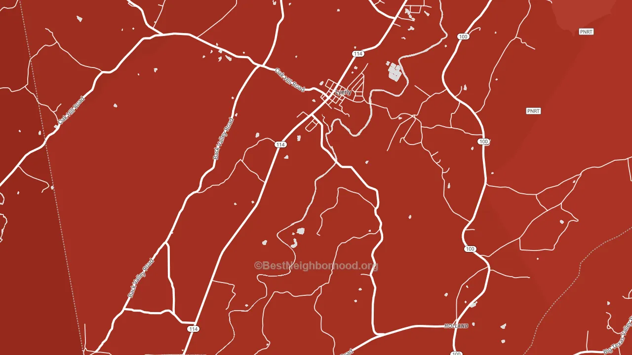 30730, GA block-group political-lean map