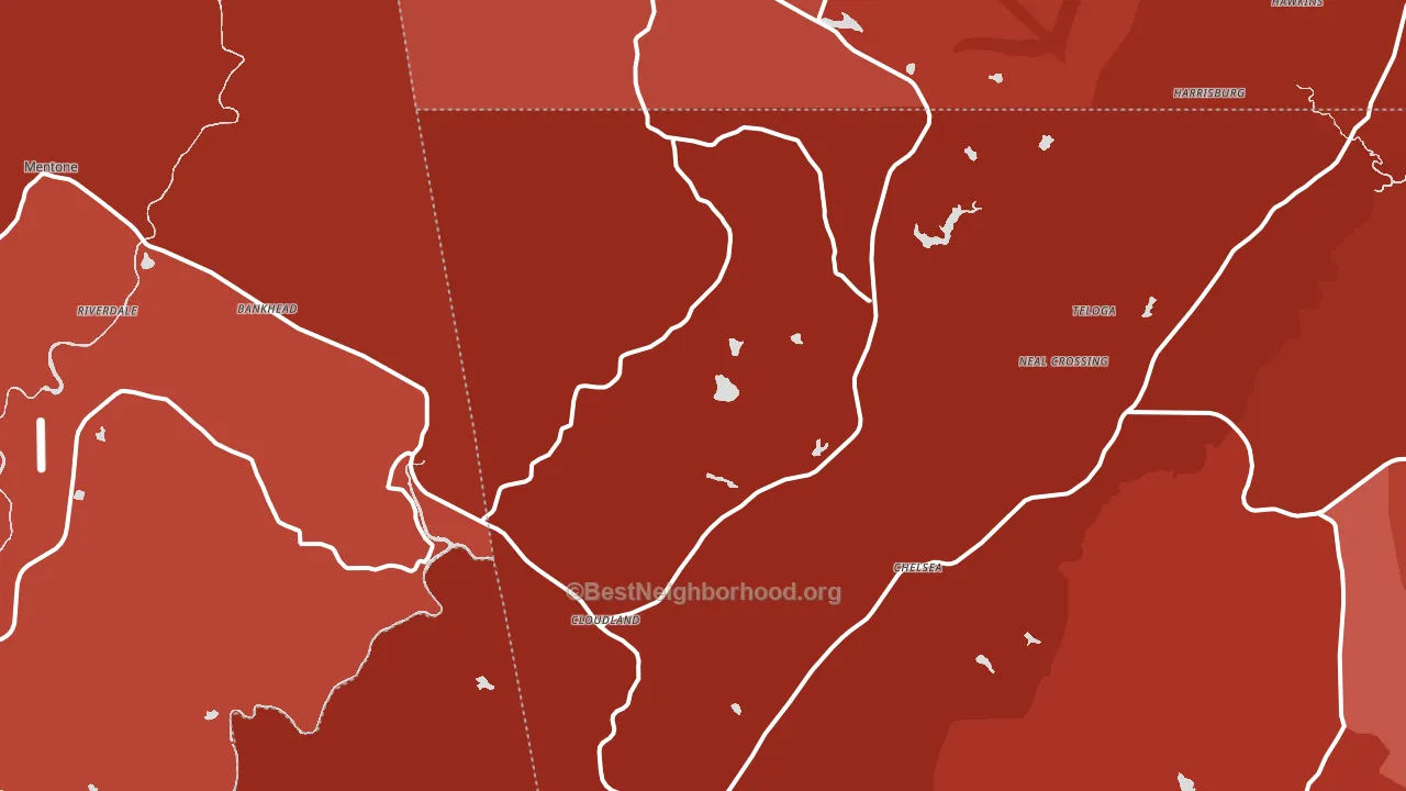 30731, GA block-group political-lean map