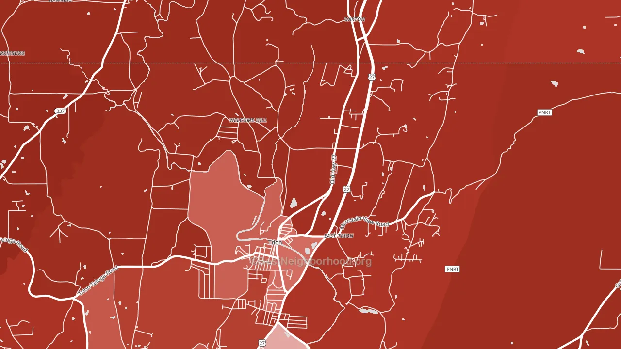 30753, GA block-group political-lean map