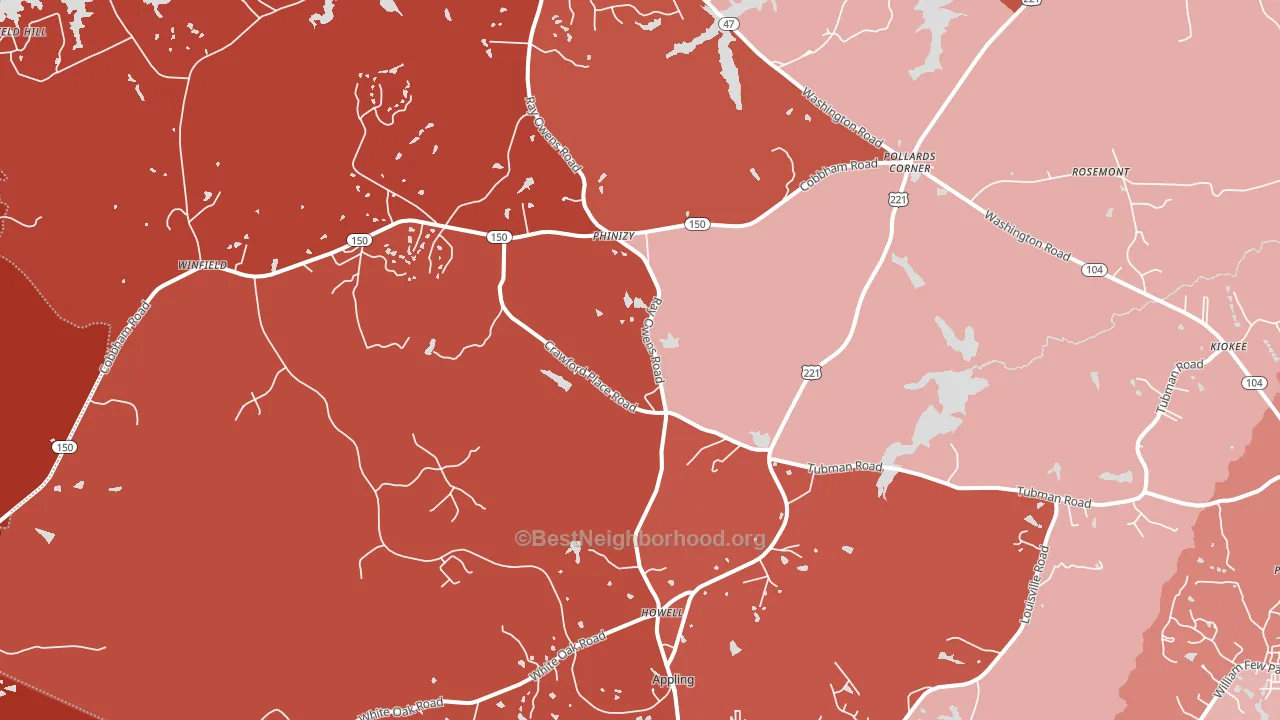 30802, GA block-group political-lean map