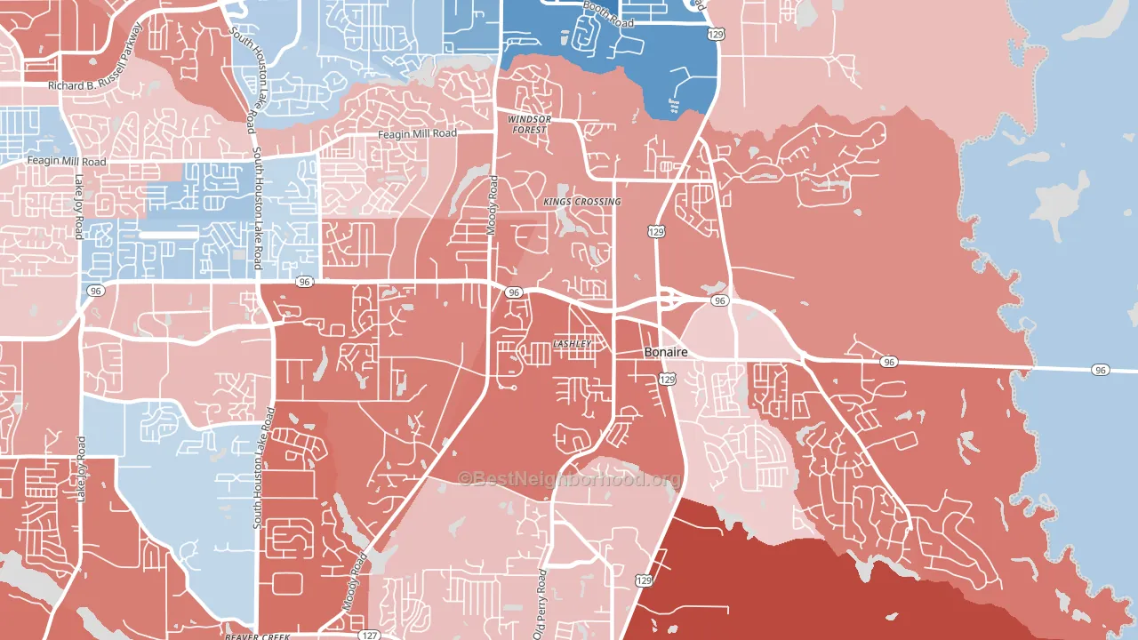 31005, GA block-group political-lean map