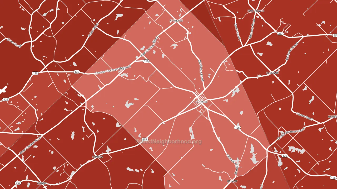 31012, GA block-group political-lean map
