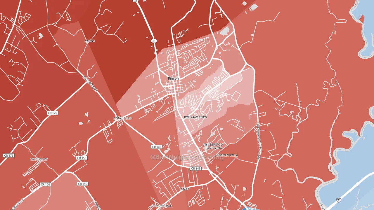 31326, GA block-group political-lean map