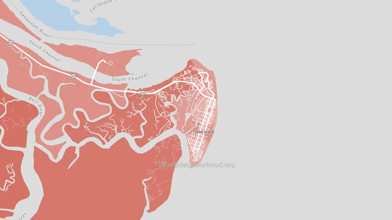 31328, GA block-group political-lean map