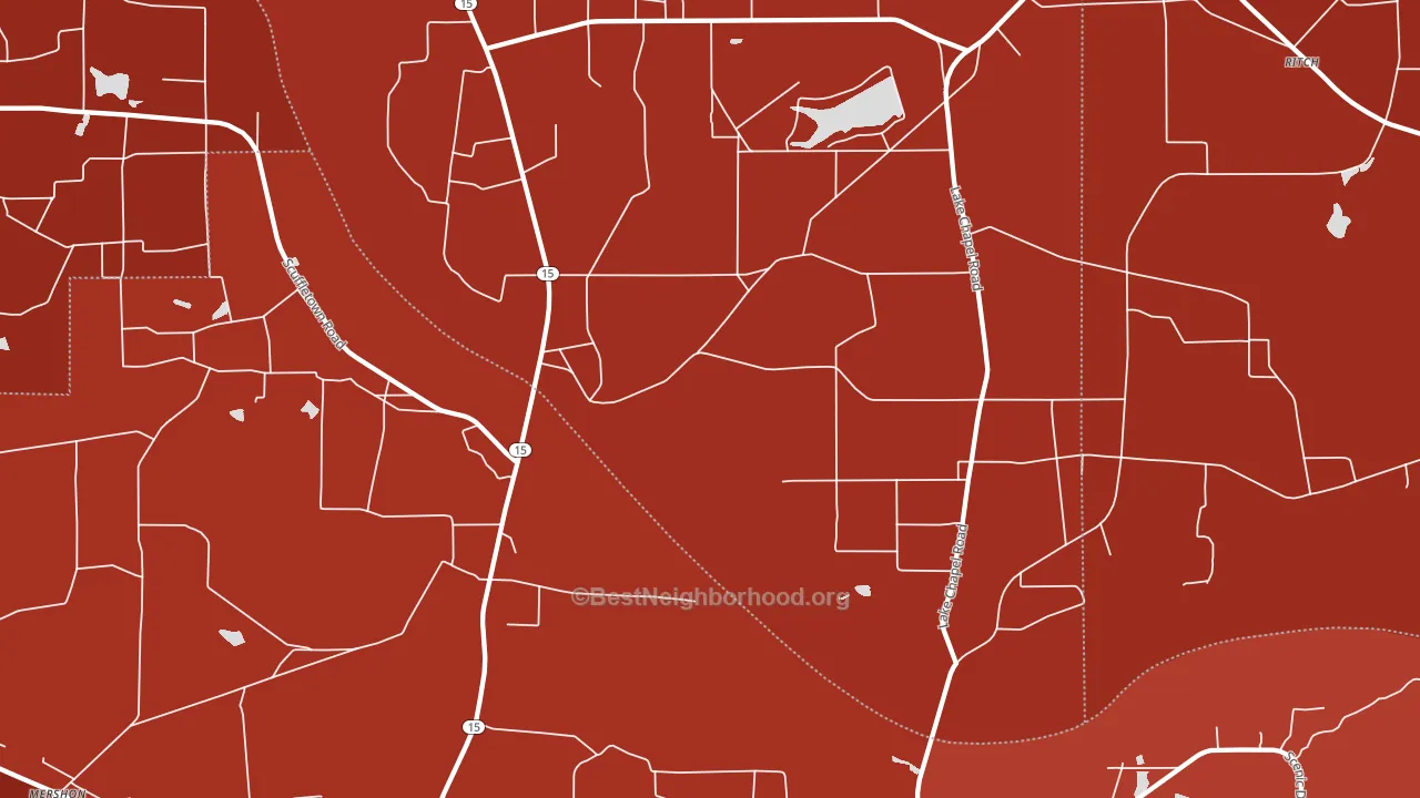 31518, GA block-group political-lean map