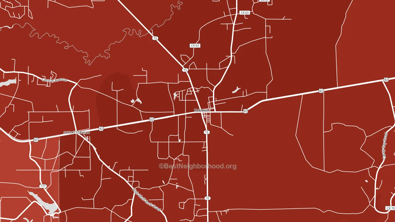 31542, GA block-group political-lean map