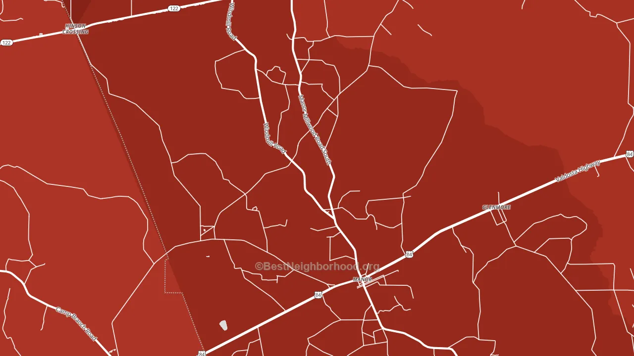 31550, GA block-group political-lean map