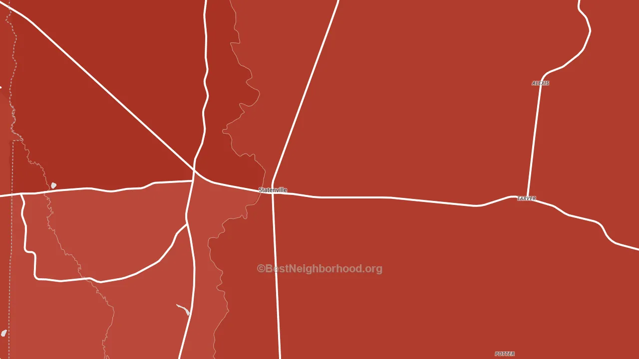 31648, GA block-group political-lean map