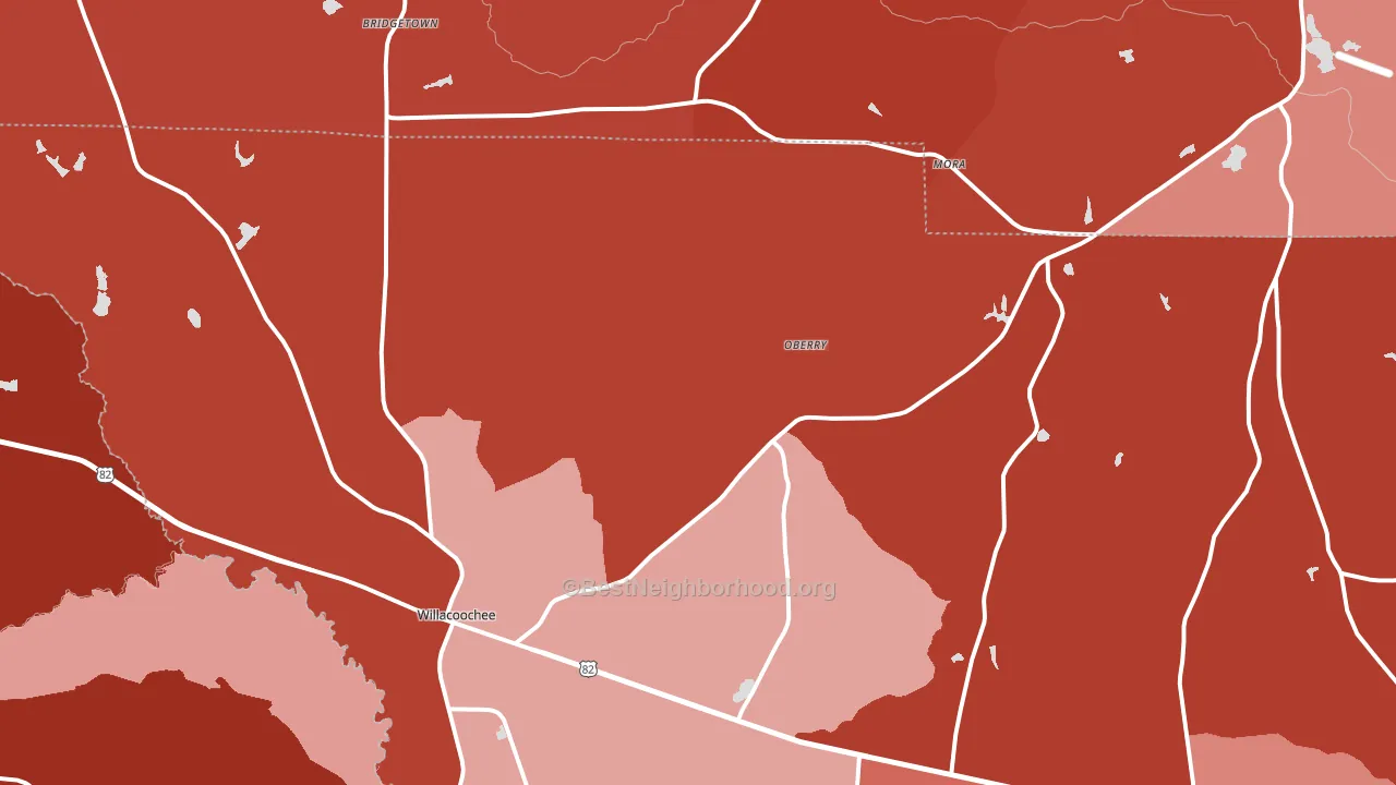 31650, GA block-group political-lean map