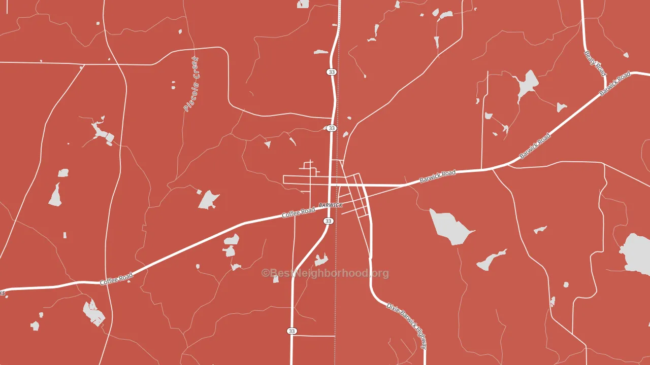 31720, GA block-group political-lean map