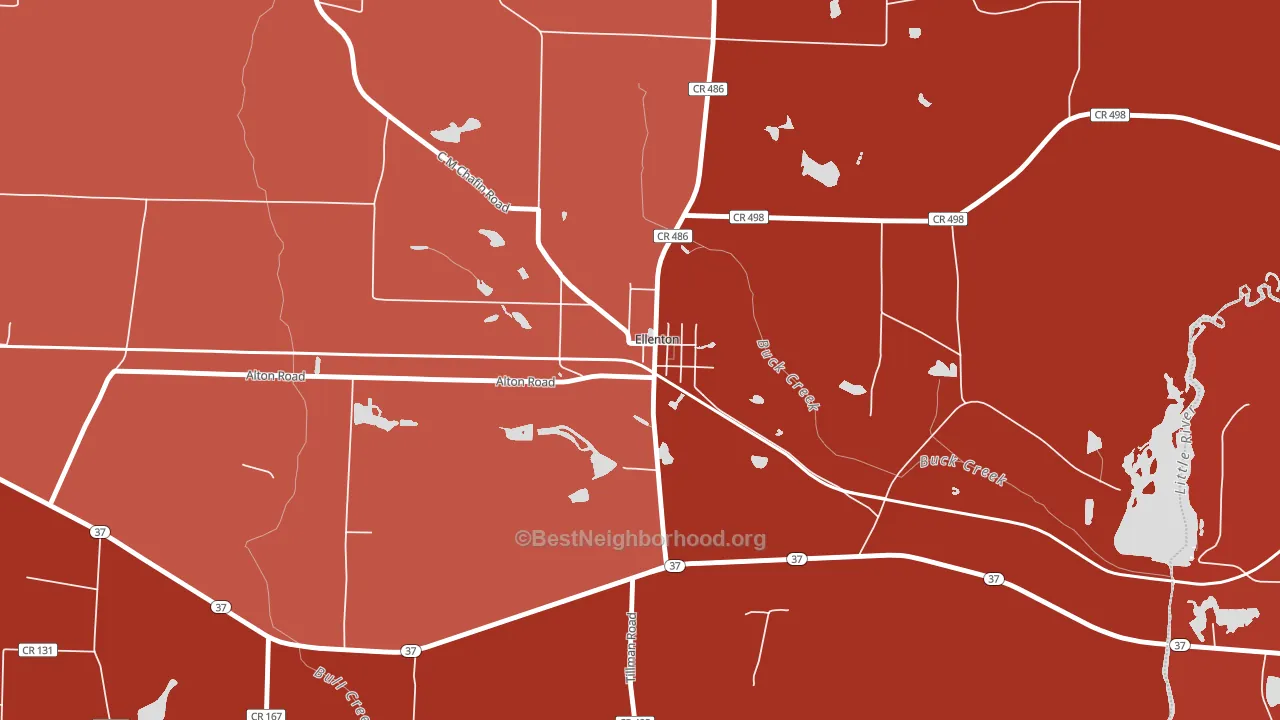 31747, GA block-group political-lean map