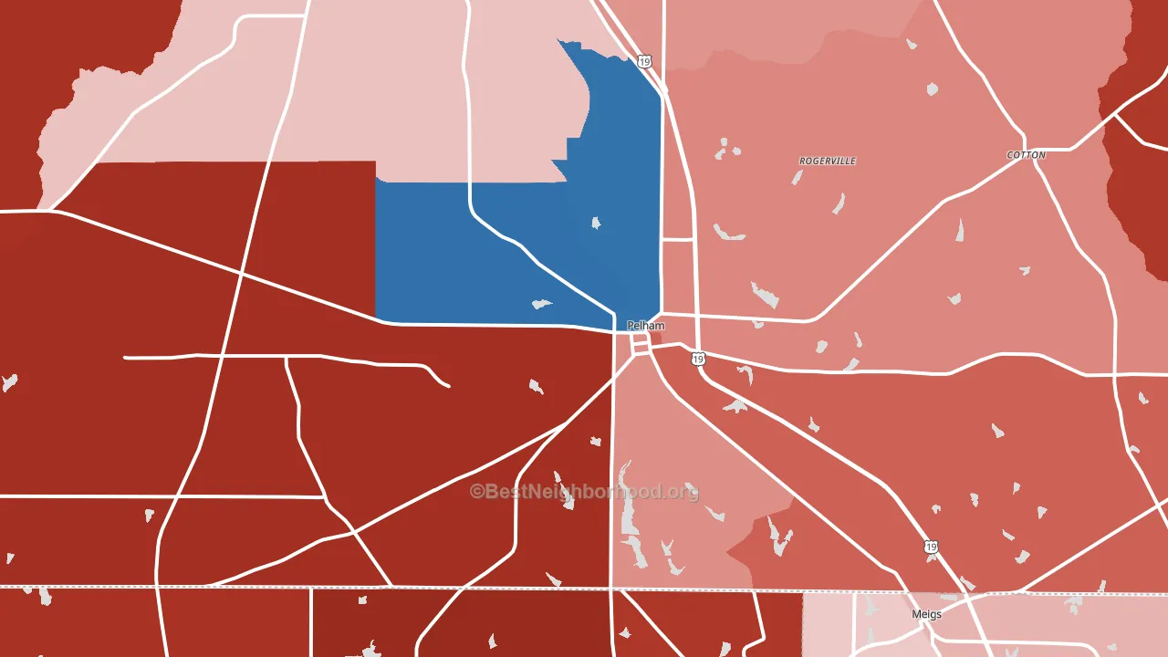 31779, GA block-group political-lean map