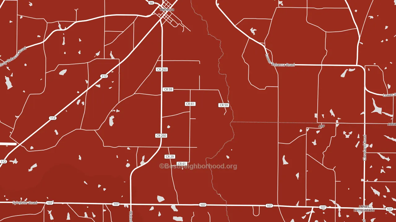 31783, GA block-group political-lean map