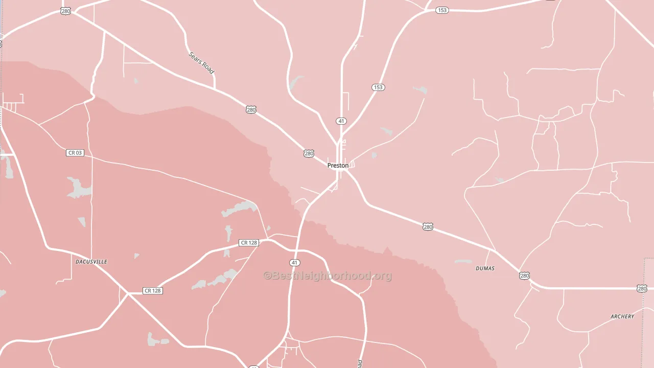31824, GA block-group political-lean map