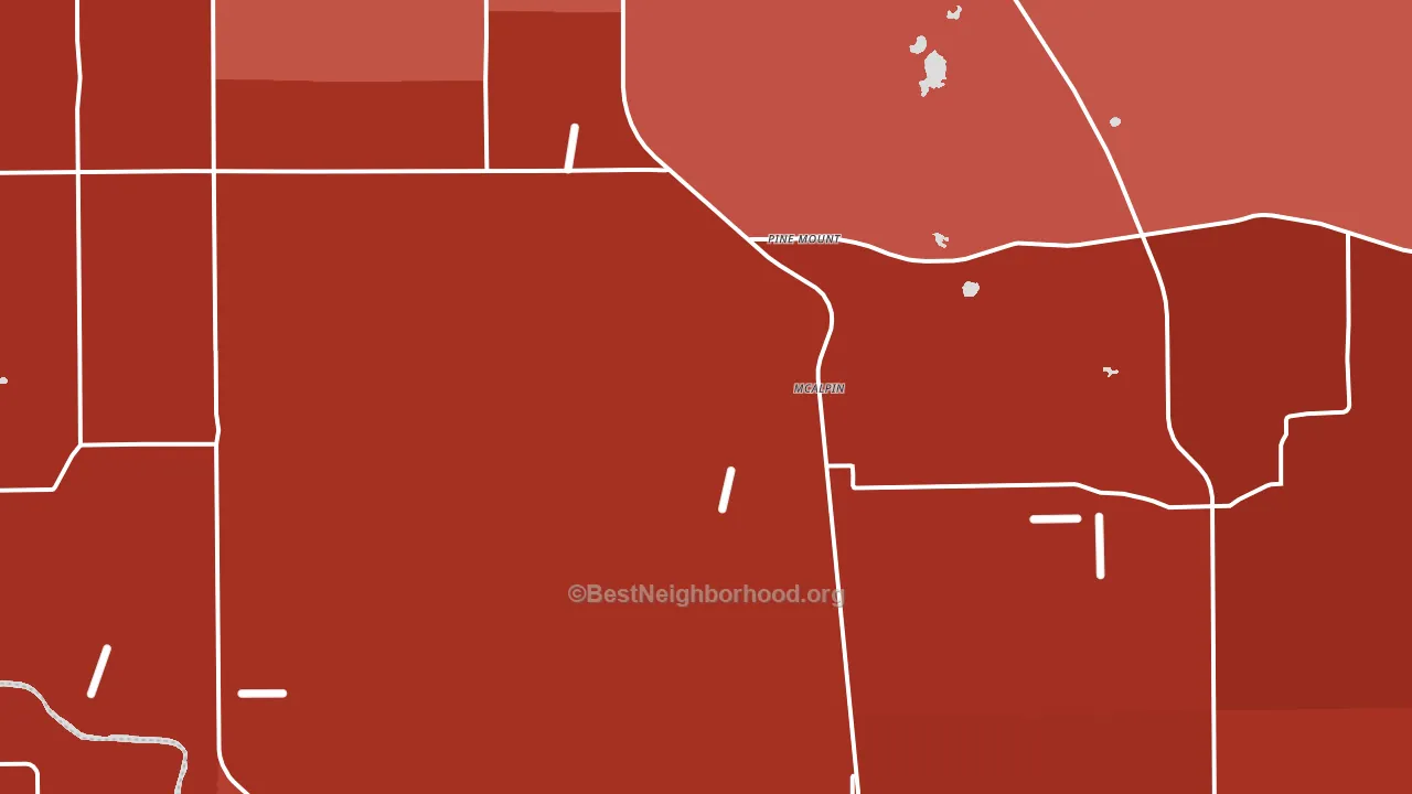 32062, FL block-group political-lean map