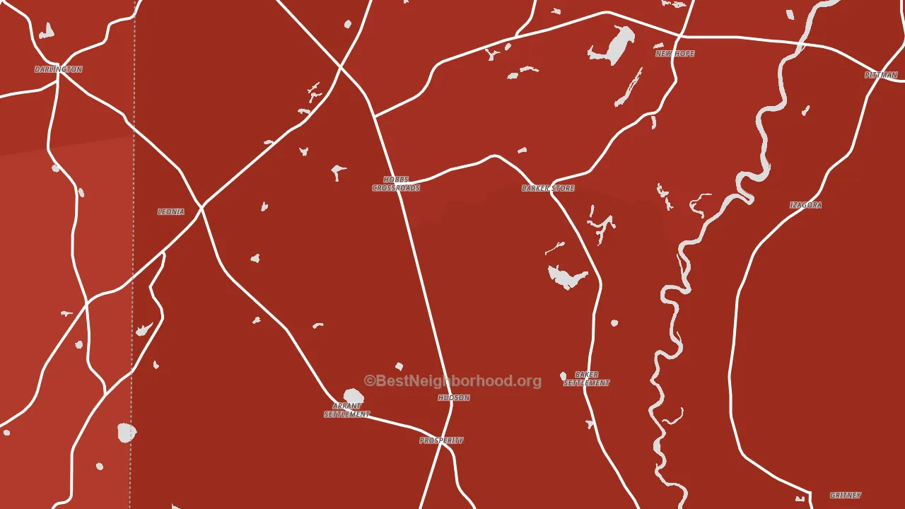 32464, FL block-group political-lean map
