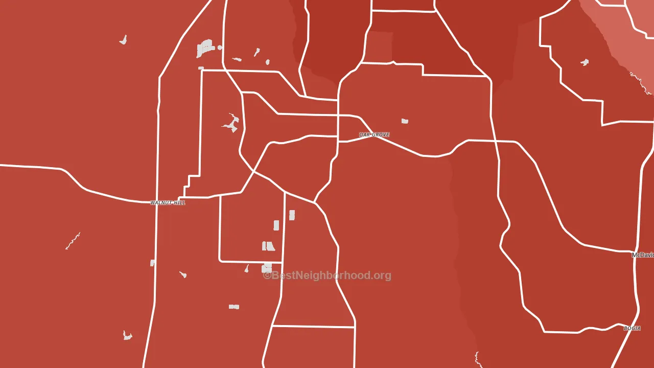 32568, FL block-group political-lean map
