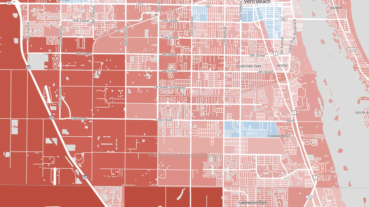 32968, FL block-group political-lean map