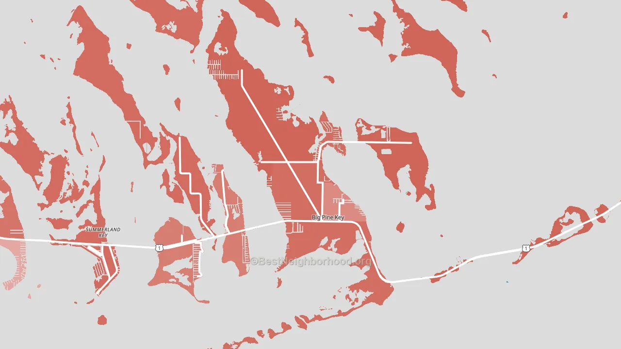 33043, FL block-group political-lean map